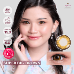 Softlens Brown - Ageha Super Big Brown