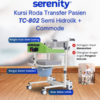 Kursi Roda Transfer Pasien TC-802 Semi Hidrolik + Comode